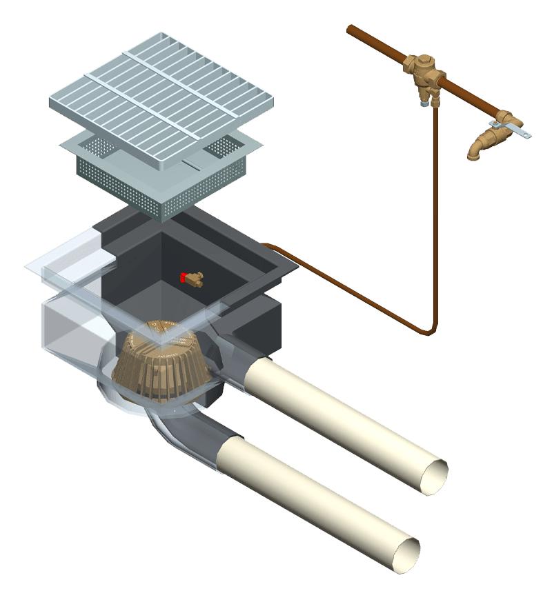 Fox DD600S Washdown Diversion System
