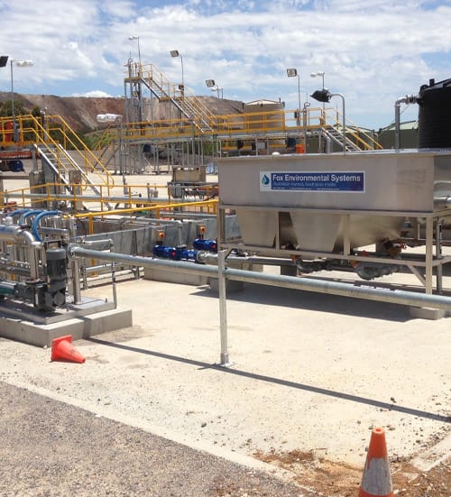 Fox Environmental Systems oil-water separator installed at industrial site