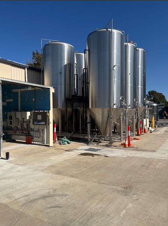 Constant Monitoring System (CMS) Sydney Brewery - Silos